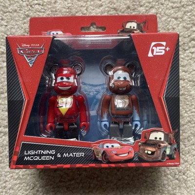 Bearbrick  Cars McQueen & Mater 100% Medicom toy be@rbrick disney Pixar 
