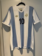 Argentina Adidas AFA 50th Anniversary Soccer Jersey Shirt Lionel Messi #10 Large