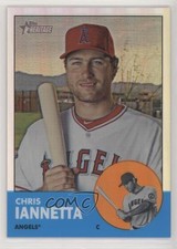 2012 Topps Heritage Chrome Refractor 35/563 Chris Iannetta #HP39 n1u