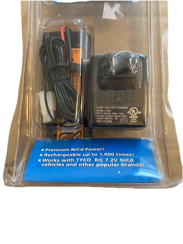 VINTAGE TYCO RC 7.2v (NiCd) BATTERY & CHARGER SET - NEW! - ORIGINAL PACKAGING! - Picture 6 of 8