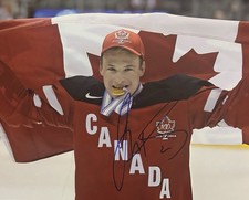 Joe HICKETTS Signed 8x10 Photo! LA KINGS - TEAM CANADA World Juniors GOLD! W/COA