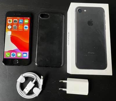 Apple iPhone 7 - 32GB - Schwarz - Guter Zustand OVP