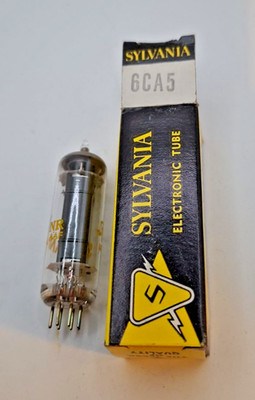 Sylvania 6CA5 OVP  Röhre Radioröhre Elektronenröhre electron tube NOS