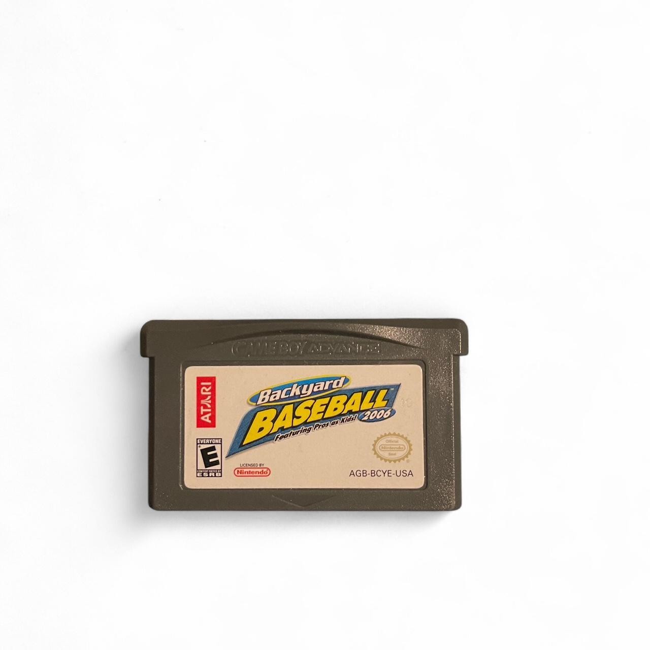 Backyard Baseball 2006 for the Game Boy Advance (GBA)