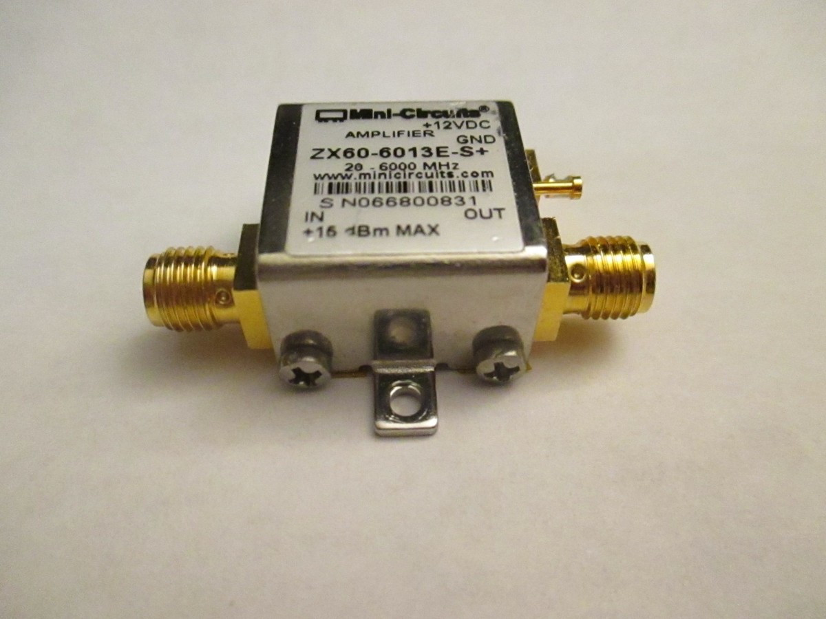 Mini-Circuits ZX60 20-6000MHz SMA RF Amplifier 6 GHz 13dBm SMA