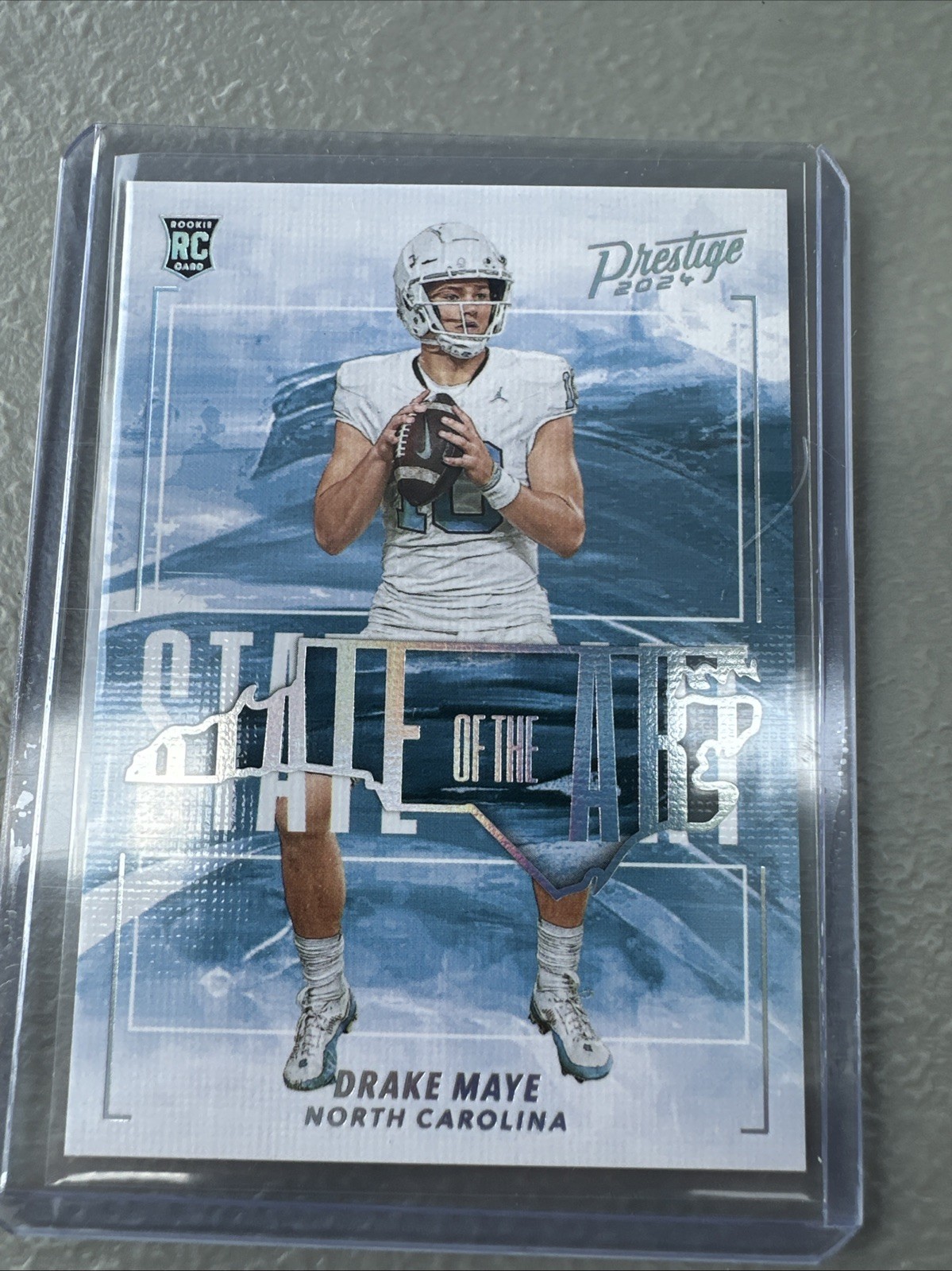 2024 Panini Prestige Drake Maye State Of The Art #SA-DME ROOKIE