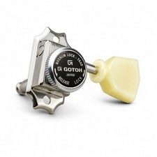 Gotoh SD90-MGT 3x3 Locking Tuners Vintage Press-Fit 20mm Nickel 20322NYTX