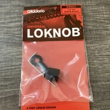 D’Addario LOKNOB Lock Knob Small  Black Knob For Guitar