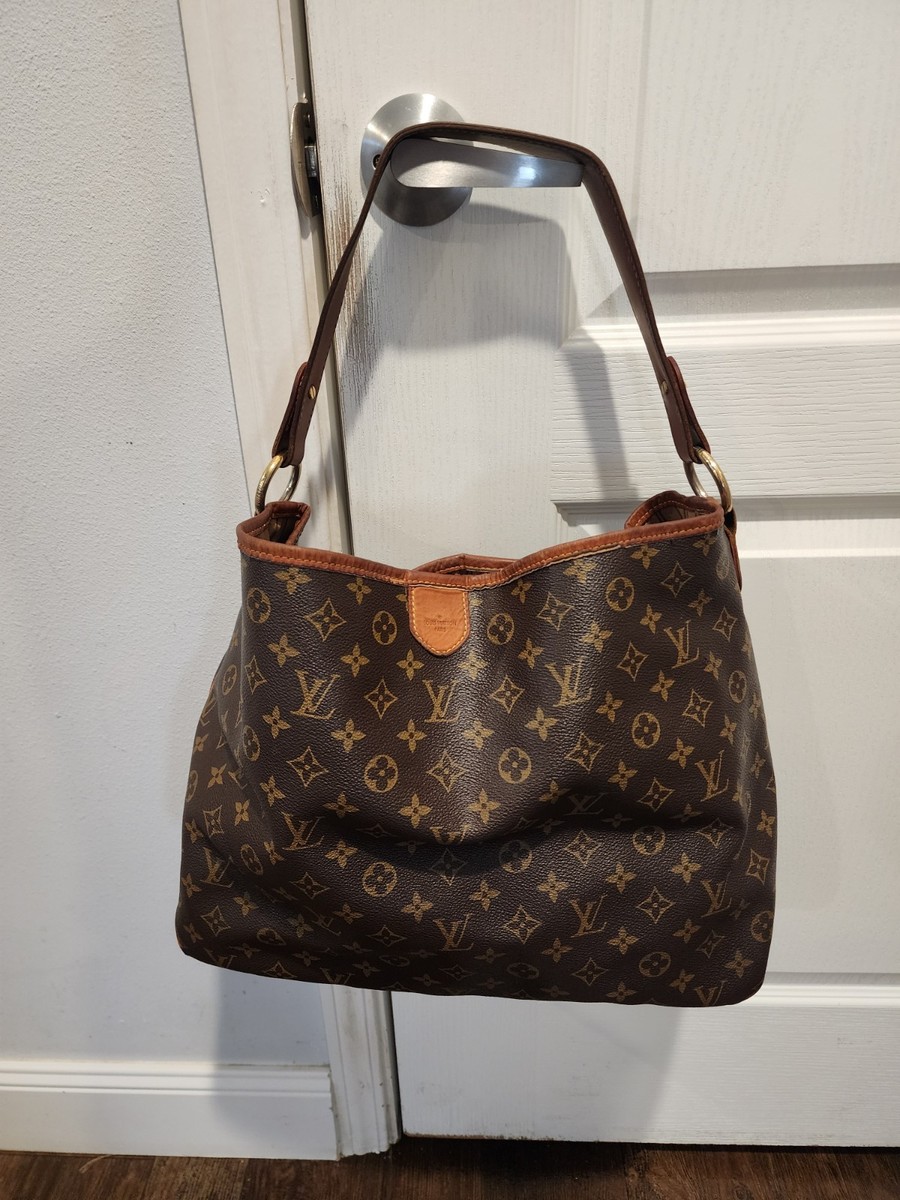 Auth LOUIS VUITTON Delightful PM Large Monogram Shoulder Bag