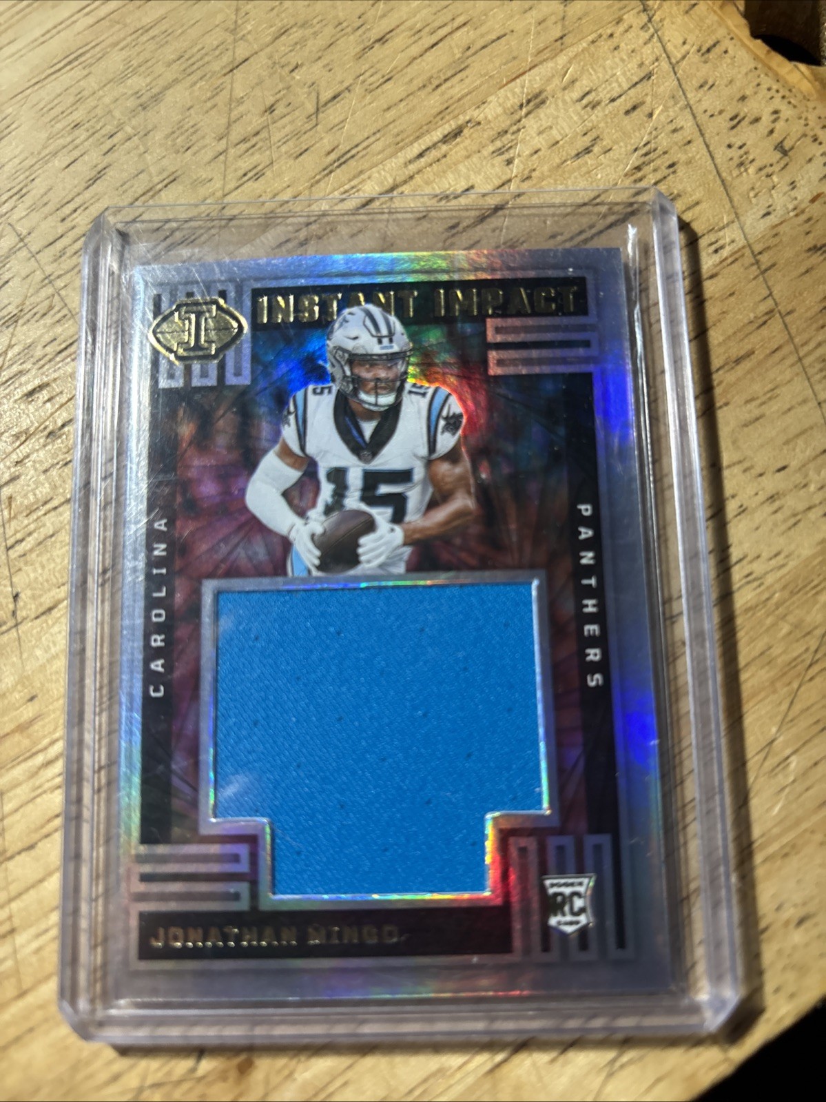 Jonathan Mingo Panini Illusions Instant Impact Relics #IIJMO Base