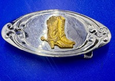 Cowboy Cowgirls Boots Replacement Western Ranger Belt Buckle for 3/4" Belt