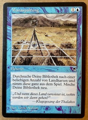 MTG Manaspaltung / Mana Severance   Sturmwind Tempest Deutsch EX