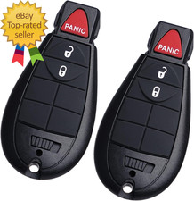Key Fob Fobik Replacement Compatible for Dodge Ram Pickup Truck Keyless Entry