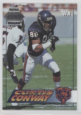 1994 Collector's Edge Boss Squad Silver Curtis Conway #21 0j9e