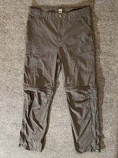 REI Co-op Convertible Cargo Pants Youth Boys XL 18 Hiking Gray Lightweight