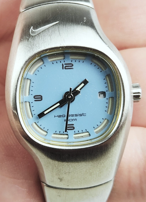 時計 NIKE Nike Triax Armored WR0072 Vintage Nike Triax Armored Watch Blue Dial Rare WR0072 - Needs