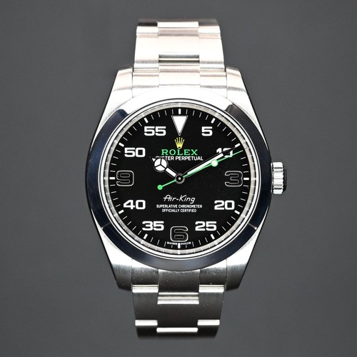 Rolex Air‑King 116900 40mm Black Dial Oyster Bracelet