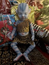 Avatar 20 Inch Realistic Reborn Baby Dolls Full Vinyl And Glows