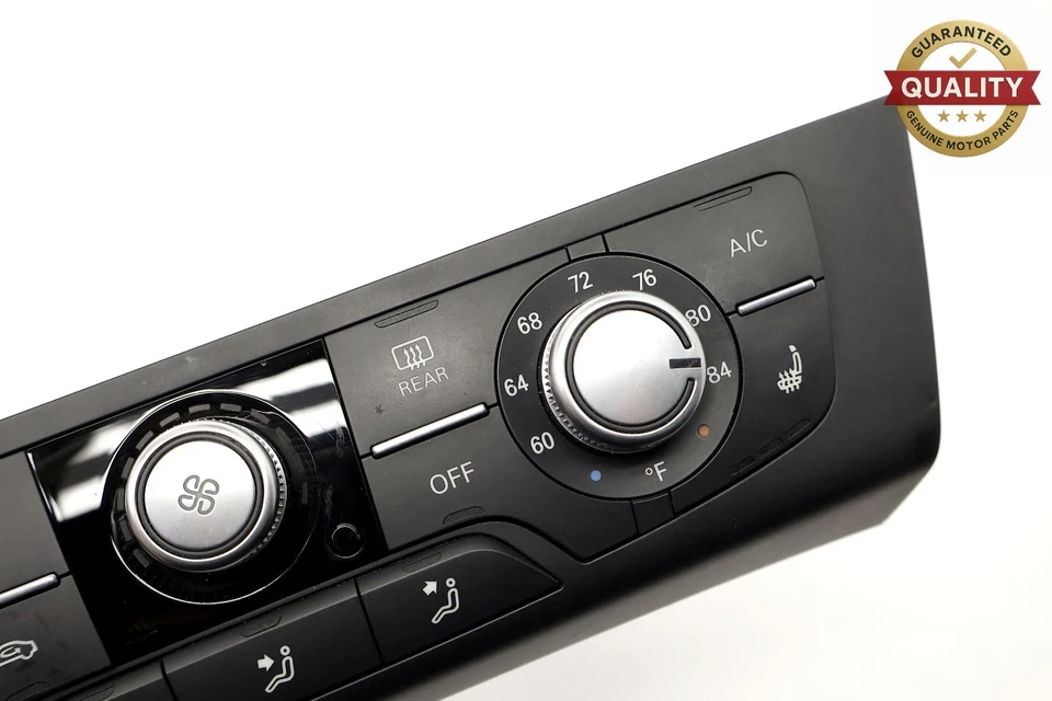 2012 - 2018 AUDI A6 C7 HVAC AC HEATER TEMPERATURE CLIMATE CONTROL SWITCH OEM - Image 2 of 4