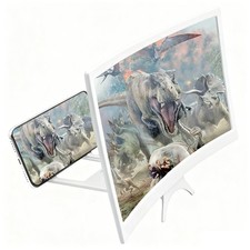 12" HD Phone Screen Amplifier - 3D Eye Protection Magnifier for Movies, Videos