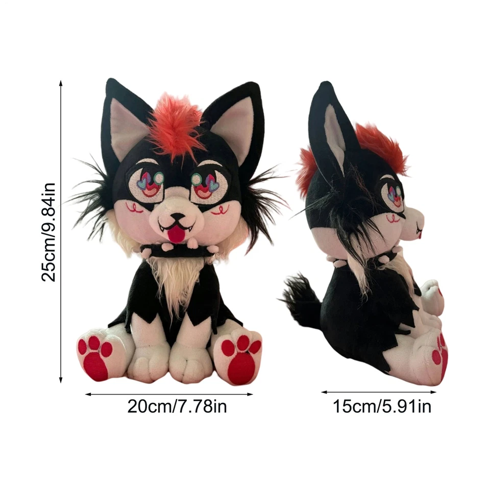 Peluche Big Mama Eterno Lindo-Ojos Grandes Con Brillante Estrella Lengua-Escupir Perro Peluche Foto 2 de 4