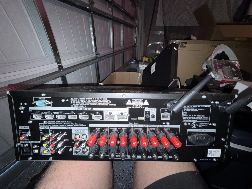 Sony STR-ZA810ES 7.2-Channel Receiver - Black - Image 3 of 3