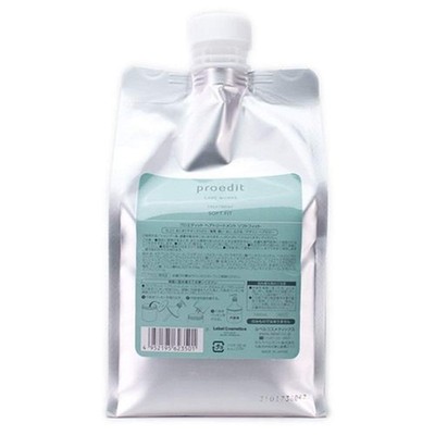 LebeL Proedit Care Works Shampoo Soft Fit 1000ml Refill White 1.0L