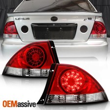 Fits 2001-2005 Lexus Is300 Altezza Rs200 Jdm Red Led Tail Brake Lights Lhrh Set Fits 2001-2005 Lexus Is300 Altezza Rs200 Jdm Red Led Tail Brake Lights Lhrh Set