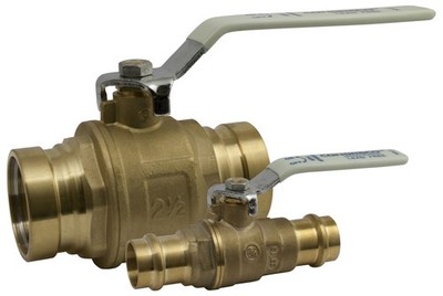 Conbraco 94VLF-109-01A Ball Valve 2-1/2'' SS 250 PSIG Press x Press