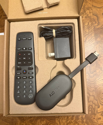 New Direct TV Gemini Air P21KW-500 4K Streaming Device 60298 AC Adapter & Remote