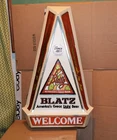 VTG 1960s Blatz Beer Bar Display Embossograph Display Chicago R