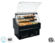 New 48" Commercial Deli Case Display Refrigerator Food Counter w/Casters