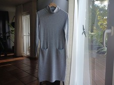 Adagio Strickkleid Gr. 36 Wolle Kaschmir grau Cashmere