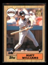 2001 Topps Traded & Rookies Matt Williams #T126
