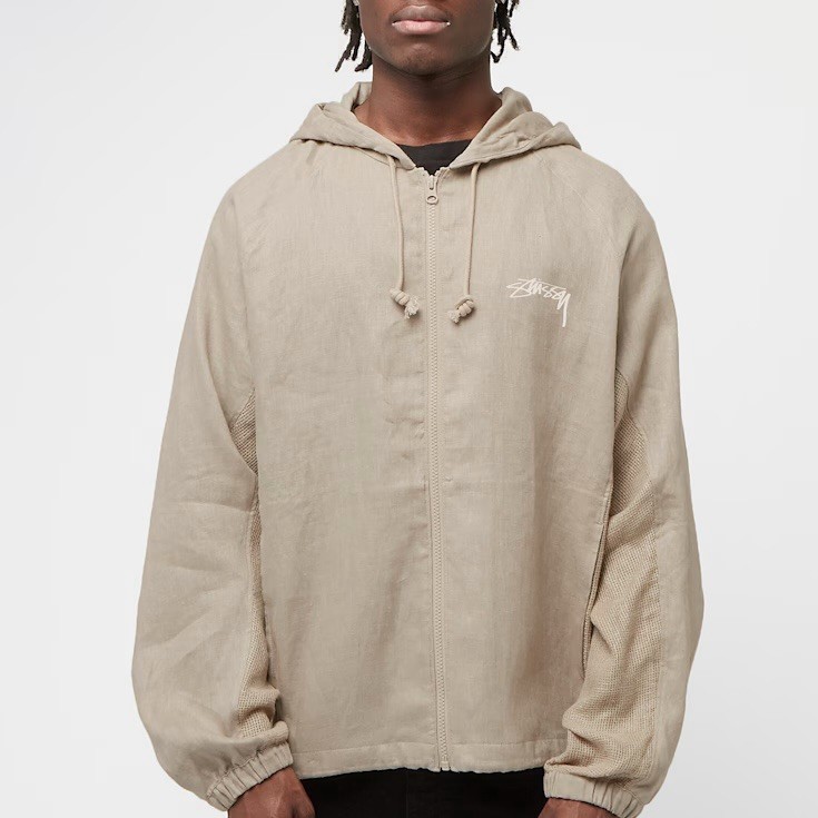 Nike x Stüssy NRG Linen Shell Jacket FZ5751-263 XS | eBay