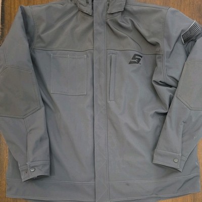 Grey SNAP ON TOOLS 2022 HOODED JACKET INSULATED WINTER COAT 