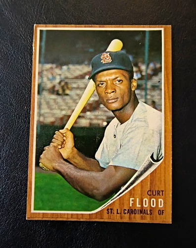 Topps 1962 Topps High # Curt Flood #590 St. Louis Cardinals MLB Card Base - product listing photo