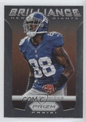 2012 Panini Prizm Brilliance Hakeem Nicks #16 0c2