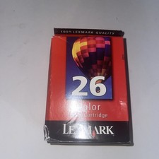 Genuine Lexmark 26 Color Ink Printer Cartridge (New in Box) W-292-6-2
