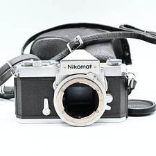 Nikon Nikomat FT3 silver SLR 35mm Film Camera body Exc 5 
