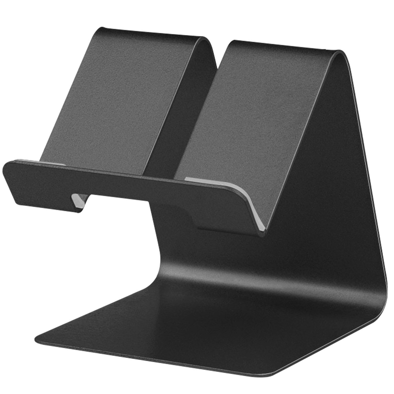 Support de bureau Avizar aluminium universel pour smartphone gris