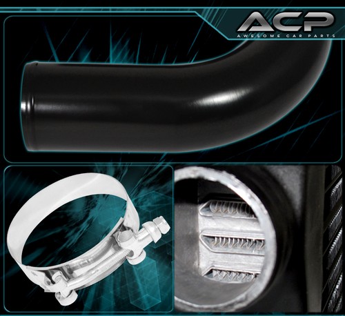 Kit Intercooler Turbo Combo 2.5" Tubería Negra + Fmic + Acopladores Negro + Abrazaderas - Imagen 3 de 3