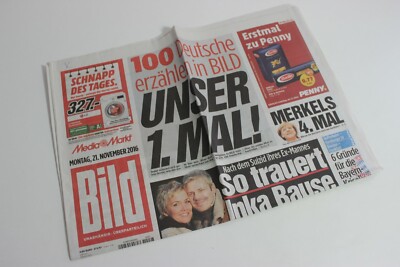 BILDzeitung 21.11.2016 November 21.11.2016 Geschenk für besondere Anlässe