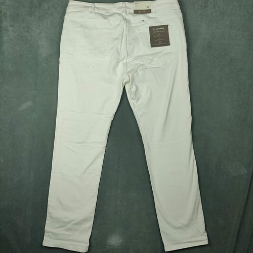 NEW DL1961 Ultimate Jean Men 40x32 Blank White Nick Slim Straight NWT $208 *Spot - Picture 3 of 13
