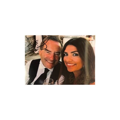 Jeff Stelling & Bianca Westwood 7x5  Signed Photo | Countdown Sports Autograph