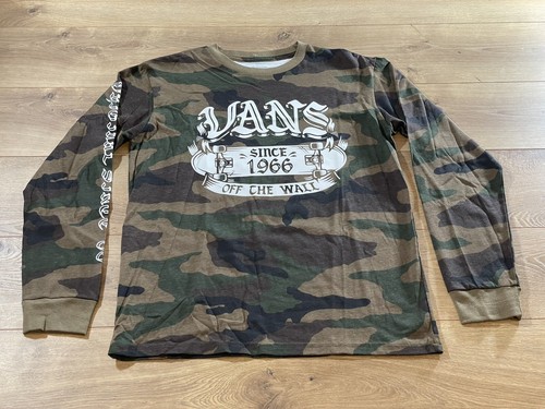 Vans Darkslide LS T-Shirt Camo Off The 