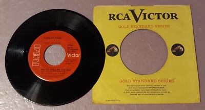Charley Pride You'll Still Be The One/Crystal Chandeliers Record 45rpm 7'' Vinyl