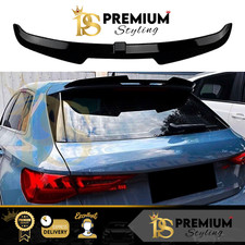 Audi A3 S3 RS3 8Y Sportback Gloss Black Rear Roof Spoiler Lip Wing Kit 2020+