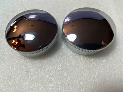 Harley-Davidson ナックル パン WL eaton タンクキャップ Harley Eaton EDM Gas Caps '36-'40 Short Knurl Knucklehead UL ULH