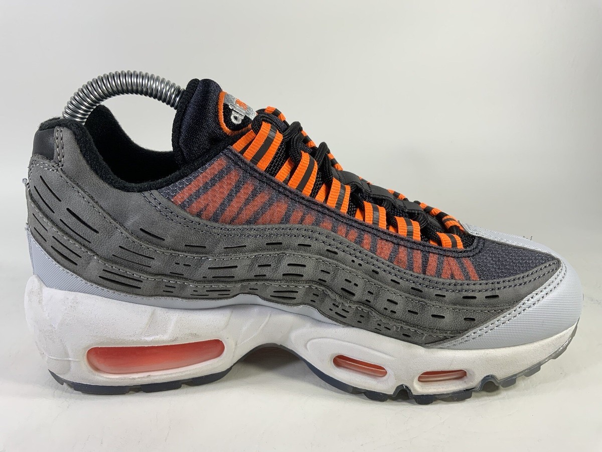 Nike Air Max 95 Kim Jones Total Orange Black Grey Mens Size 5